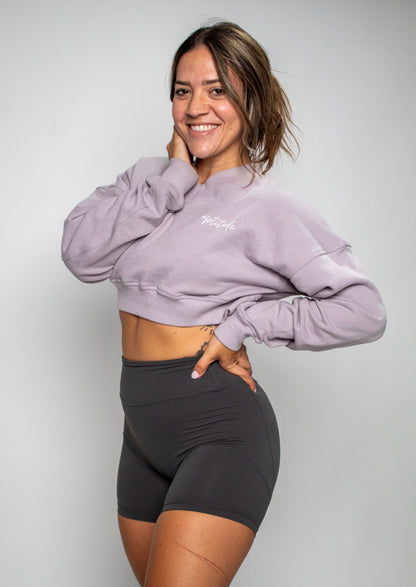 Cropped Crew Neck